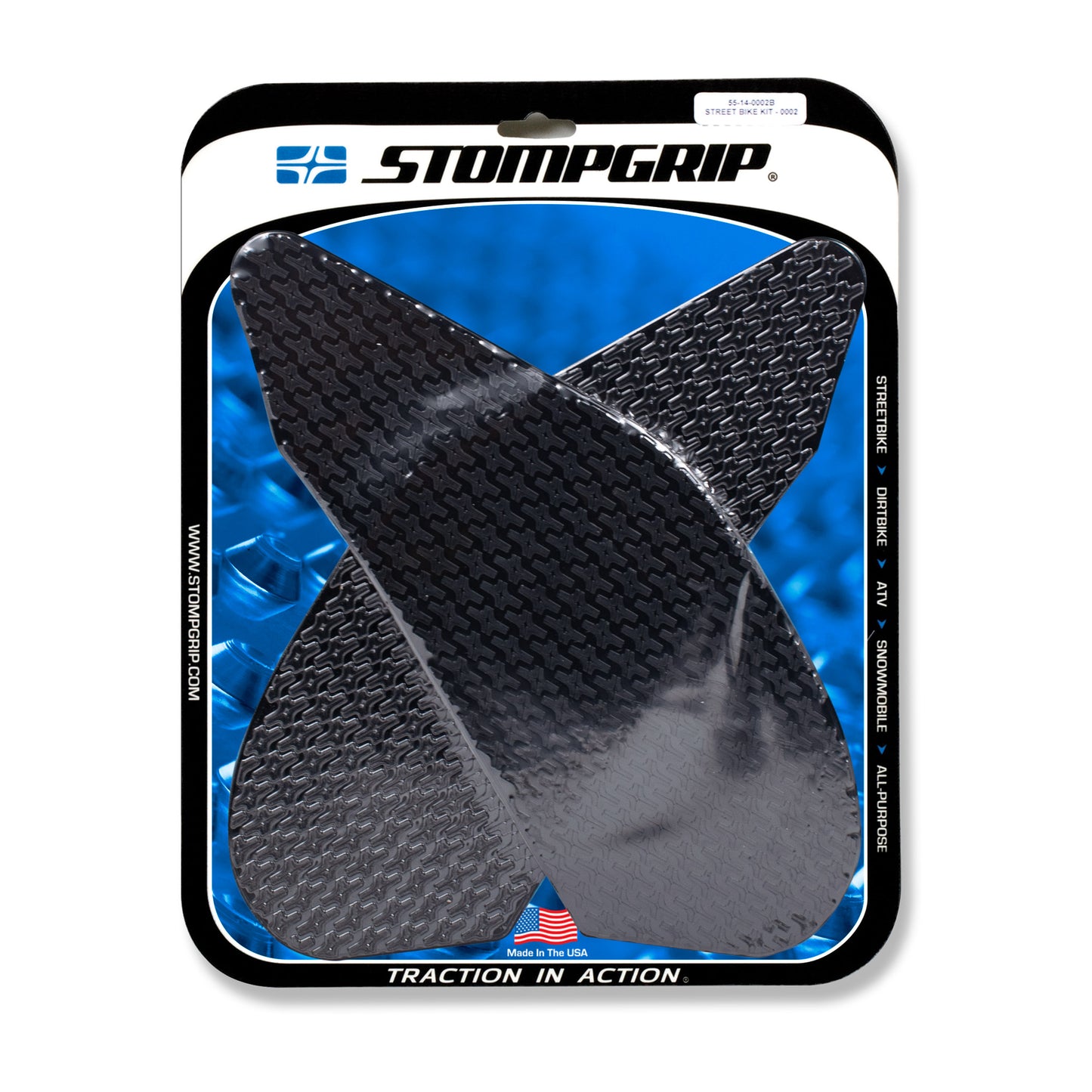 Stomgrip Traktionspad Streetbikes Schwarz Yamaha FZS1000 Bj. 01-05