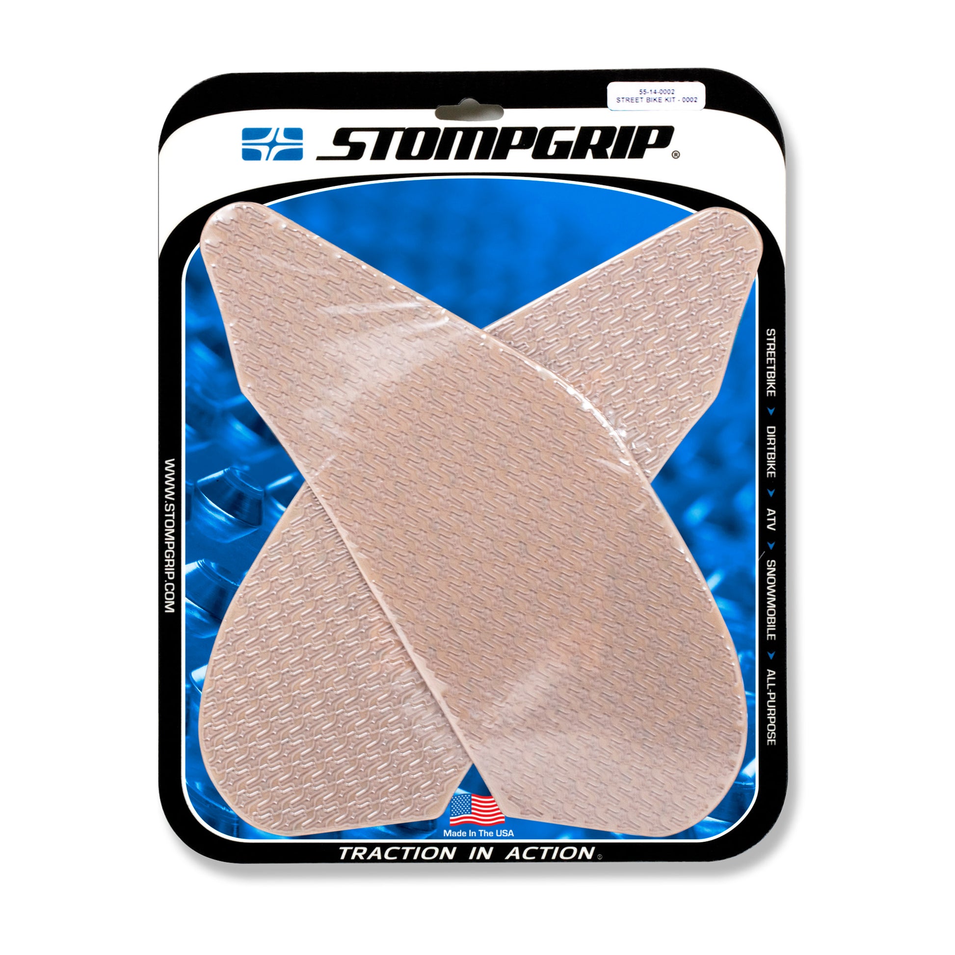 Stomgrip Traktionspad Streetbikes Klar Yamaha YZF-R1 Bj. 04-06