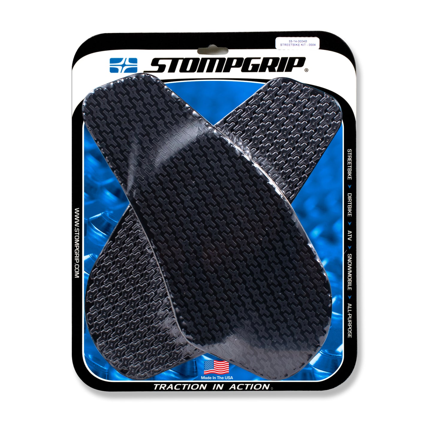 Stomgrip Traktionspad Streetbikes Schwarz Yamaha YZF-R6 Bj. 03-05