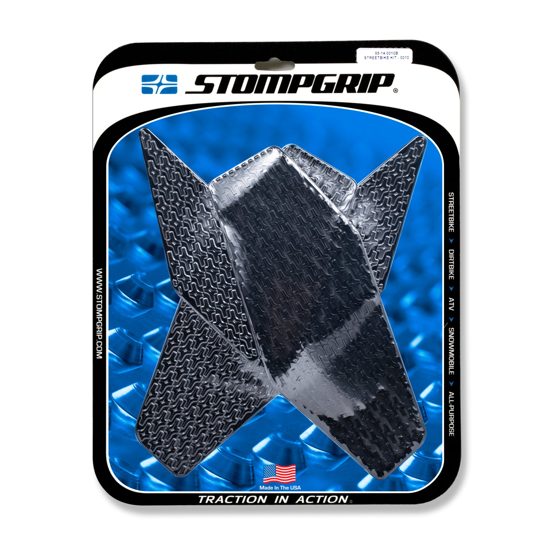 Stomgrip Traktionspad Streetbikes Schwarz Yamaha YZF-R6 Bj. 08-16