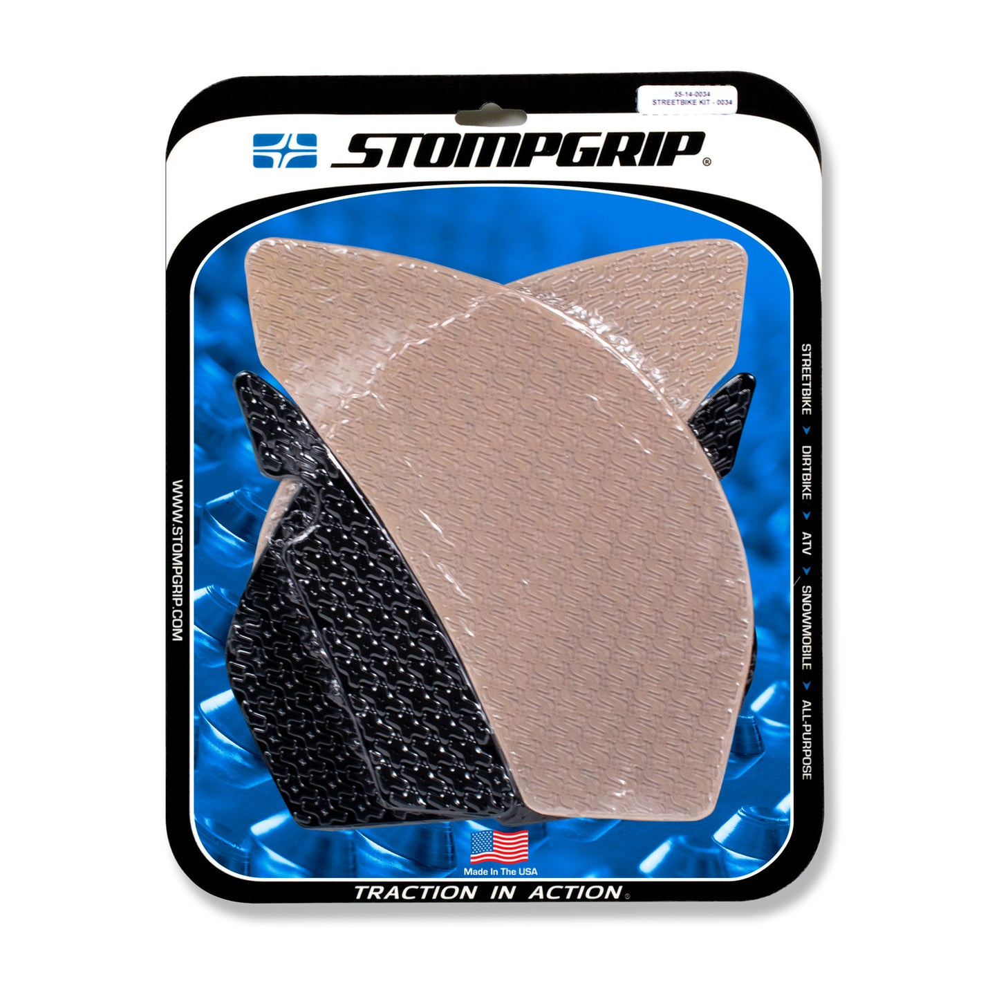 Stomgrip Traktionspad Streetbikes Hybrid Kawasaki Ninja ZX-10R Bj. 08-10