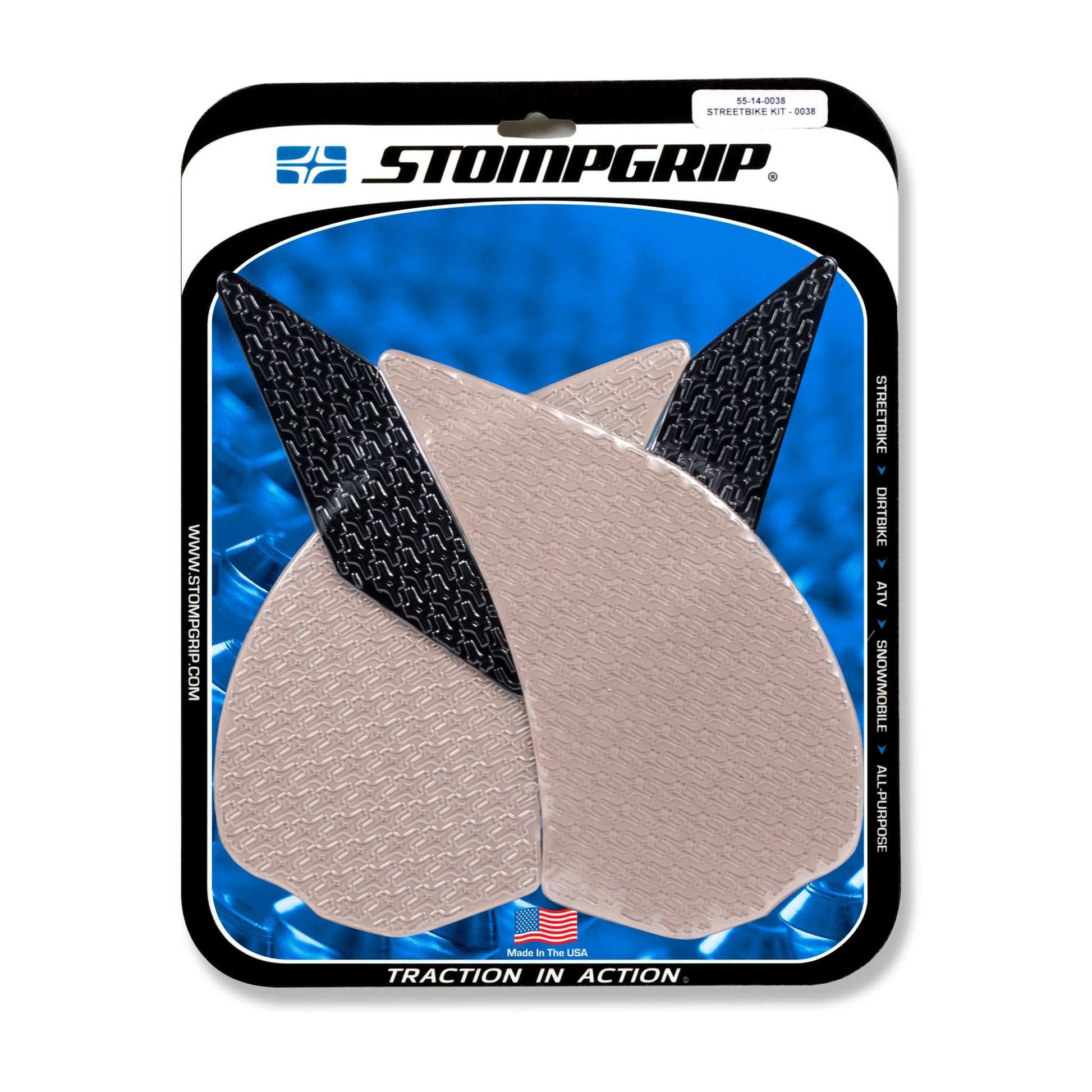 Stomgrip Traktionspad Streetbikes Hybrid Kawasaki Z1000 / ABS Bj. 10-16