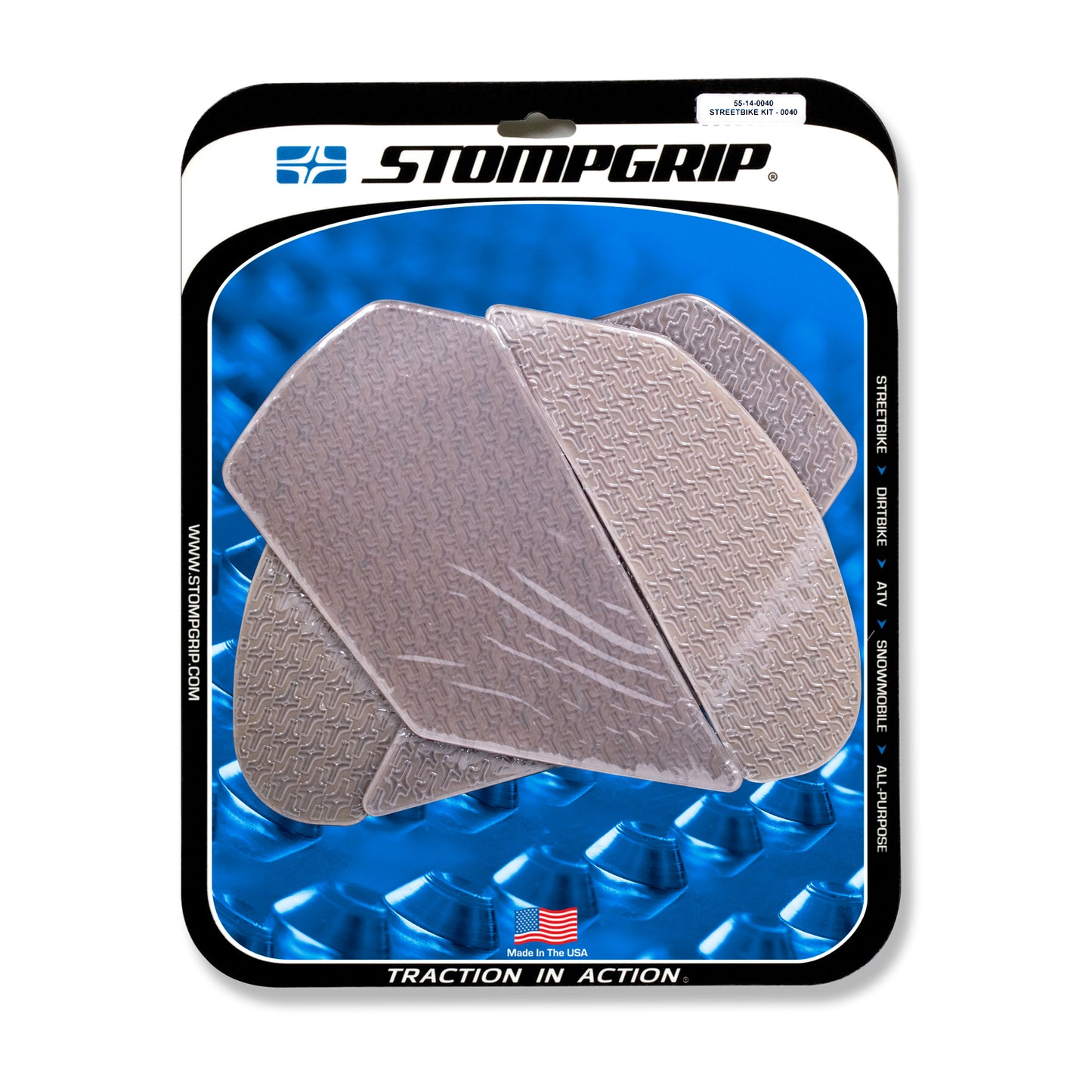 Stomgrip Traktionspad Streetbikes Klar Kawasaki Ninja ZX-10R / RR Bj. 11-22