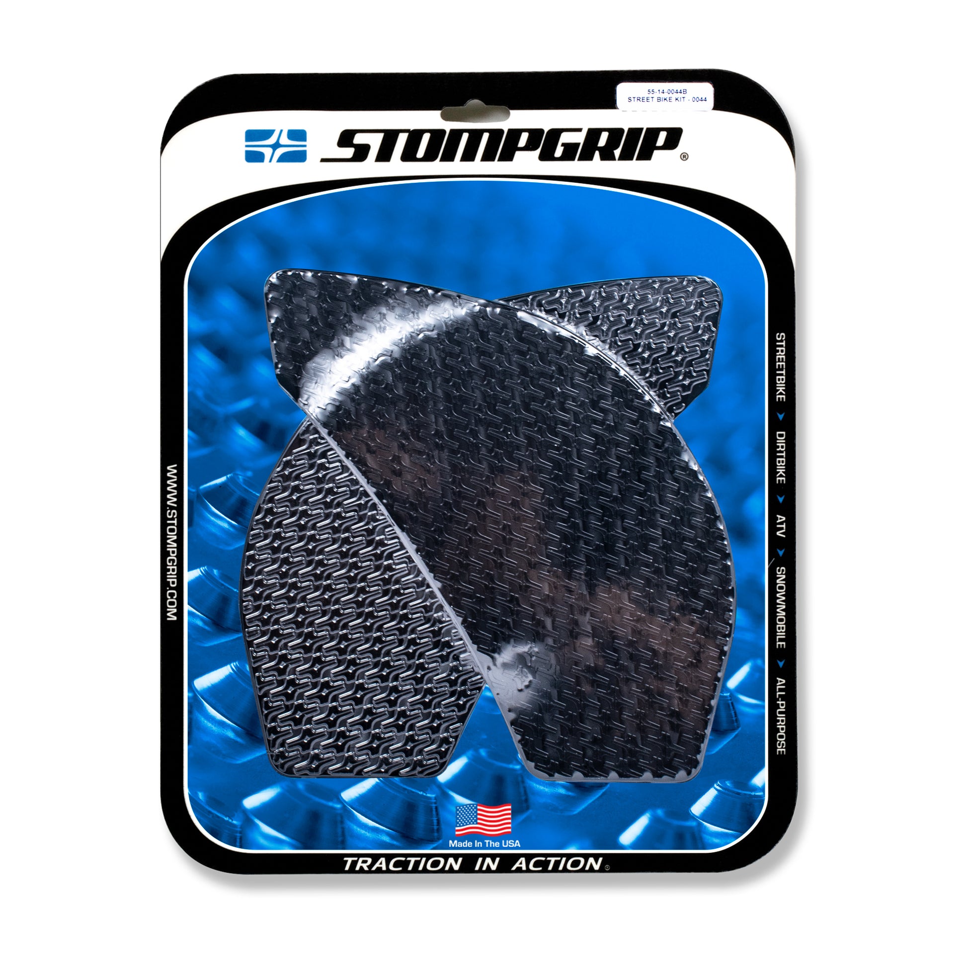 Stomgrip Traktionspad Streetbikes Schwarz Kawasaki Ninja 650 Bj. 12-16