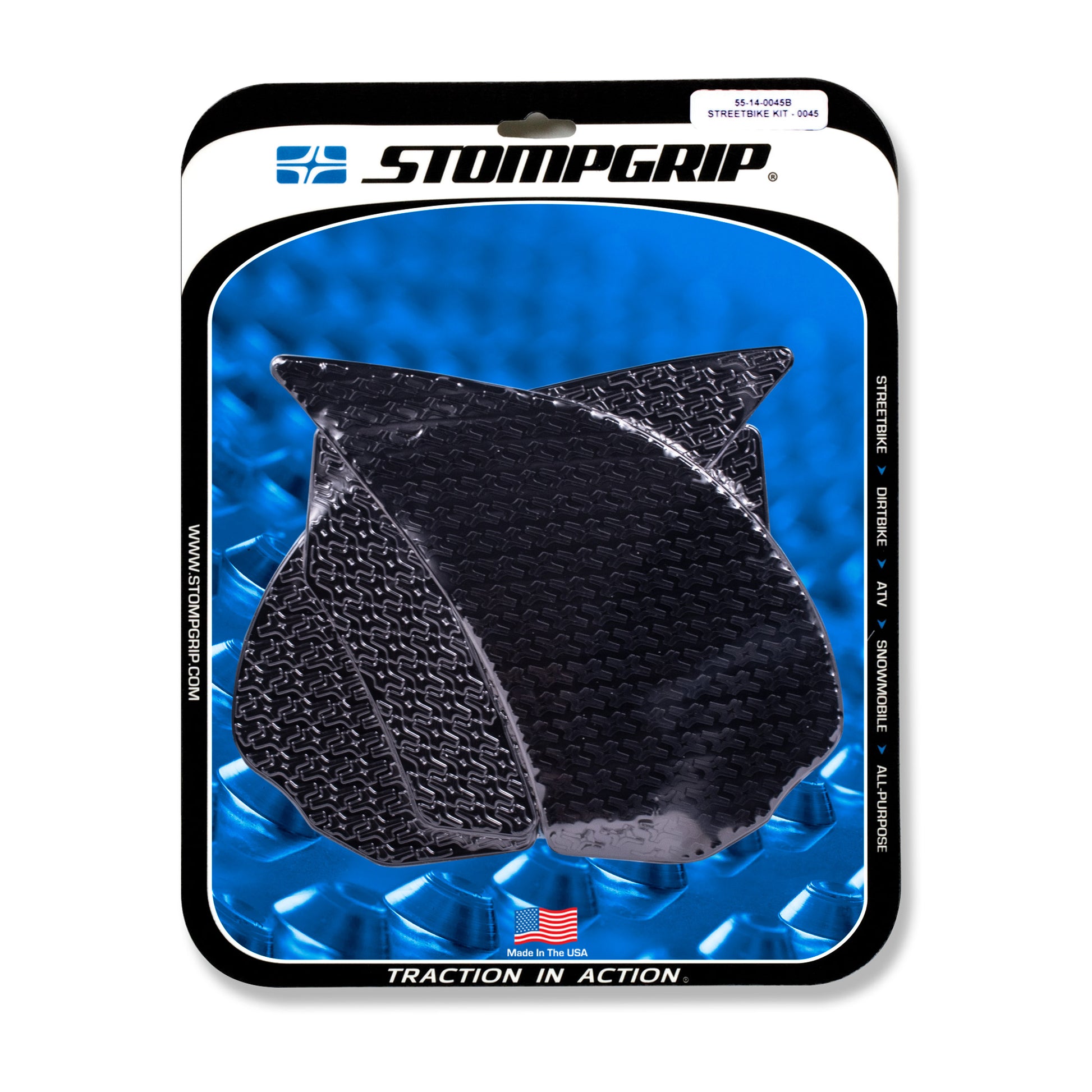 Stomgrip Traktionspad Streetbikes Schwarz Kawasaki Z1000 SX Bj. 11-17