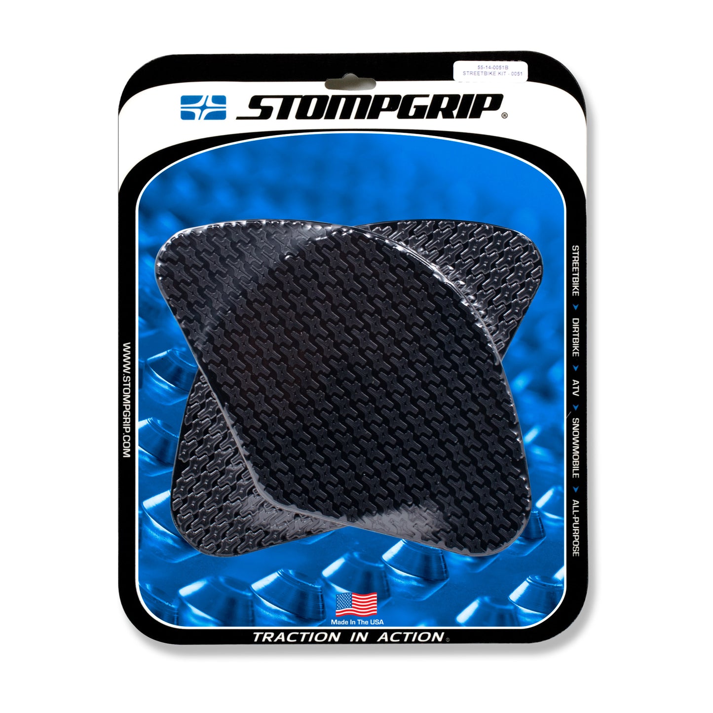 Stomgrip Traktionspad Streetbikes Schwarz Suzuki SV650 / S Bj. 00-15