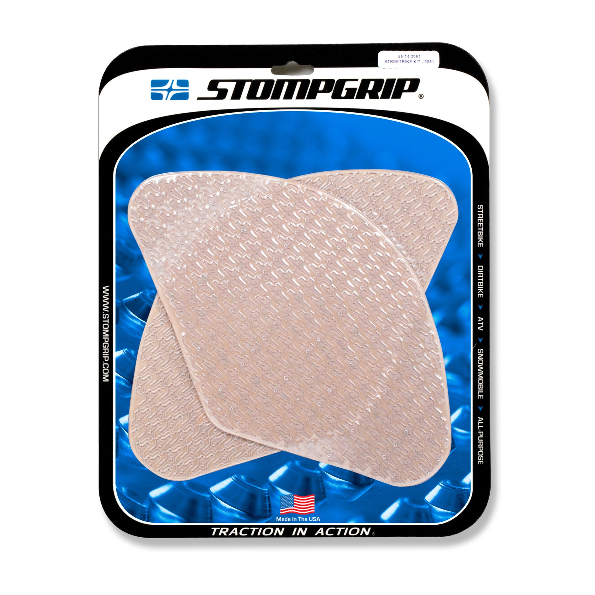 Stomgrip Traktionspad Streetbikes Klar BMW R 1200 GS / Adventure Bj. 06-13