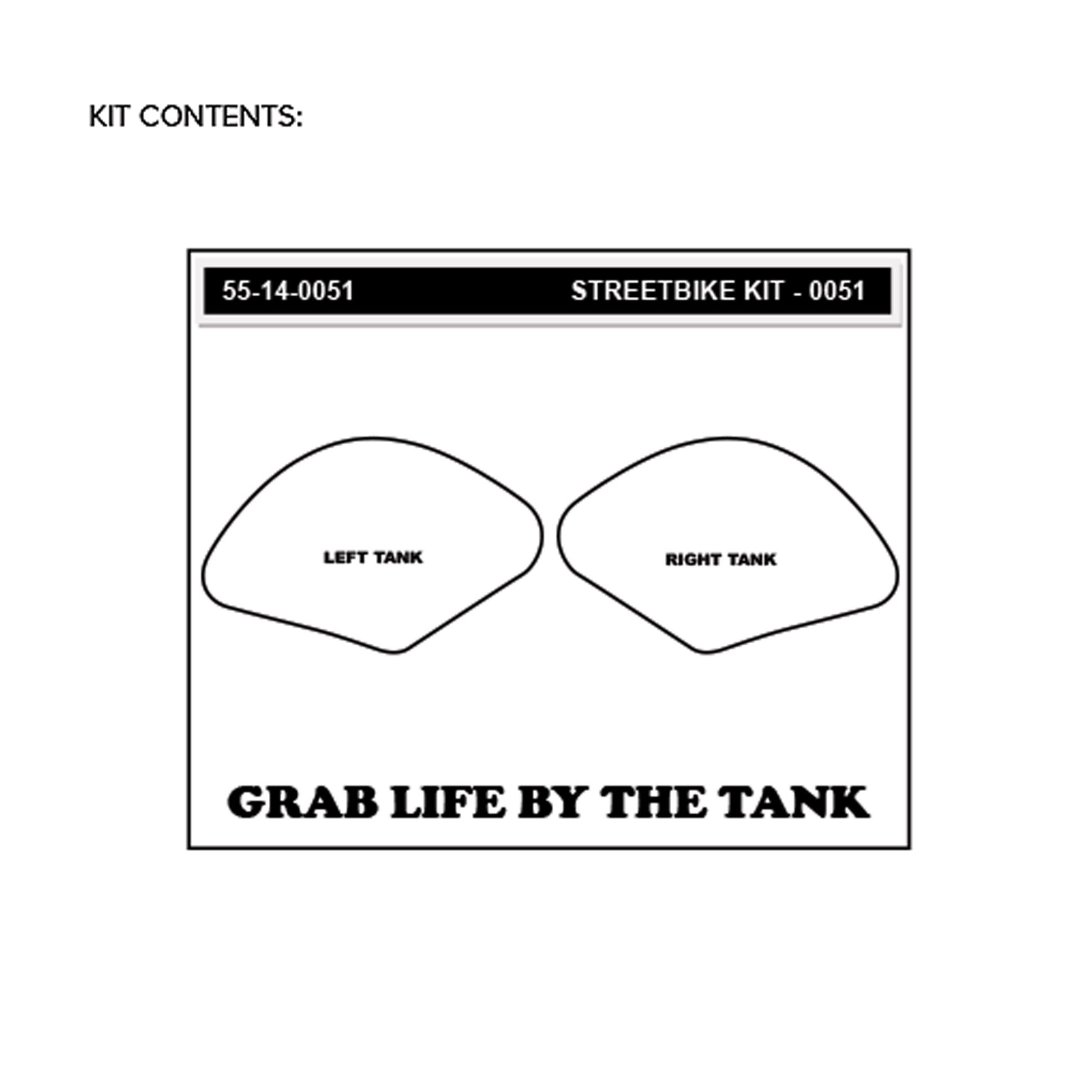 Stomgrip Traktionspad Streetbikes Klar BMW R 1200 GS Bj. 03-12