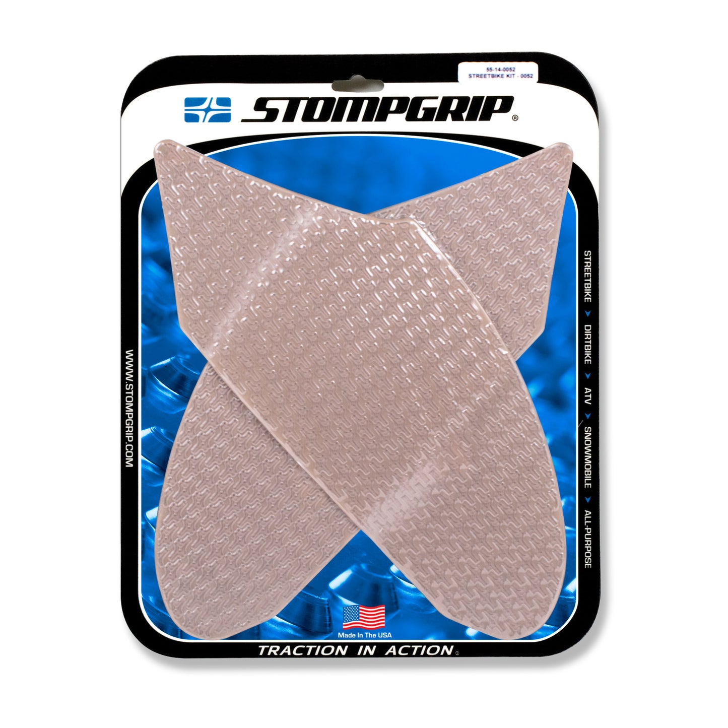 Stomgrip Traktionspad Streetbikes Klar Suzuki GSX-R 750 Bj. 06-07