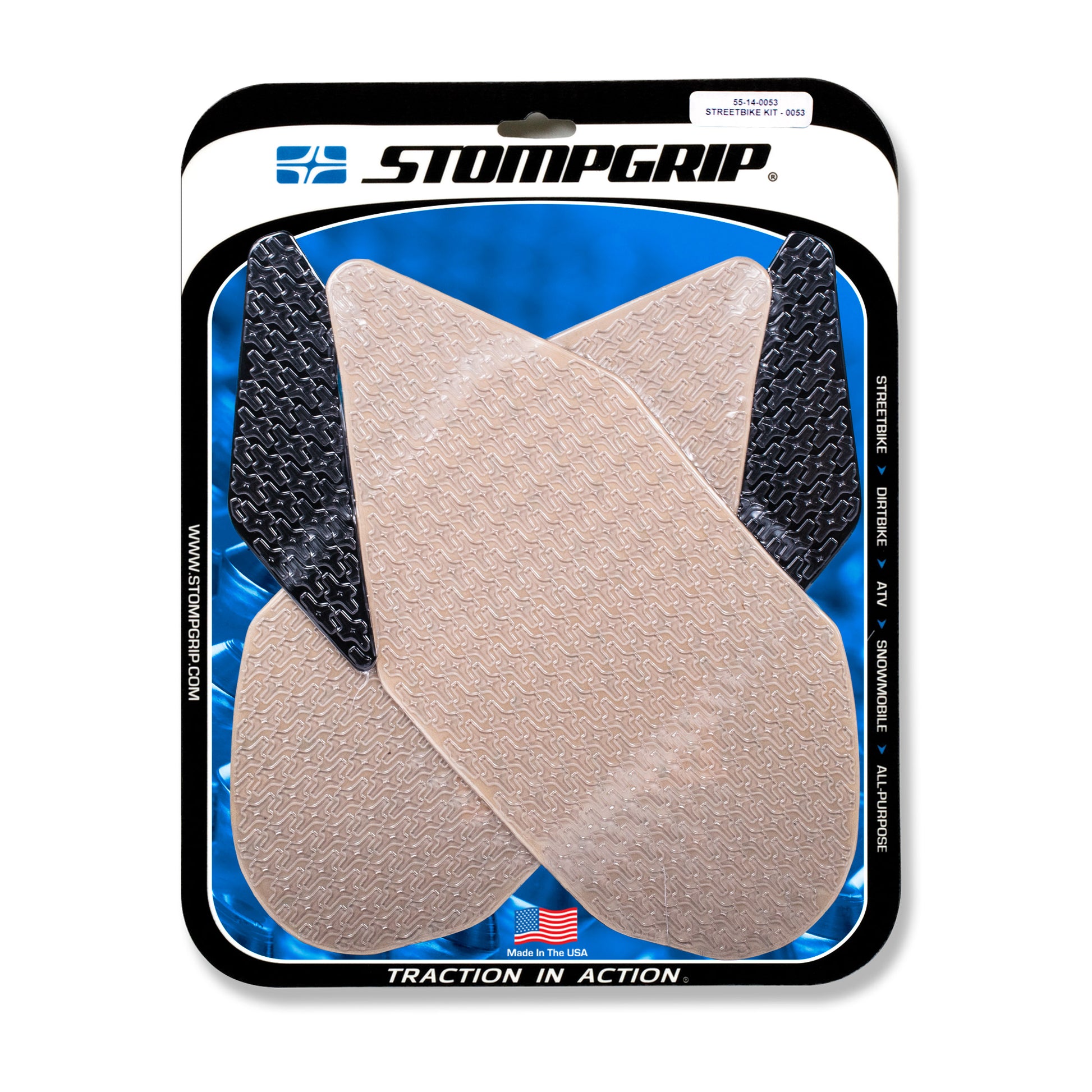 Stomgrip Traktionspad Streetbikes Hybrid Suzuki GSX-R 1000 Bj. 07-08