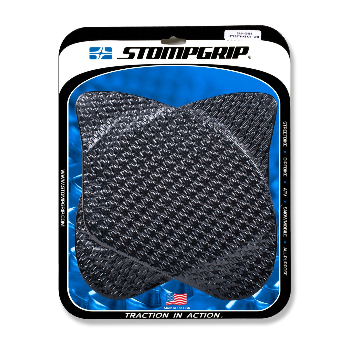 Stomgrip Traktionspad Streetbikes Schwarz Suzuki GSX1300 R Hayabusa Bj. 00-20