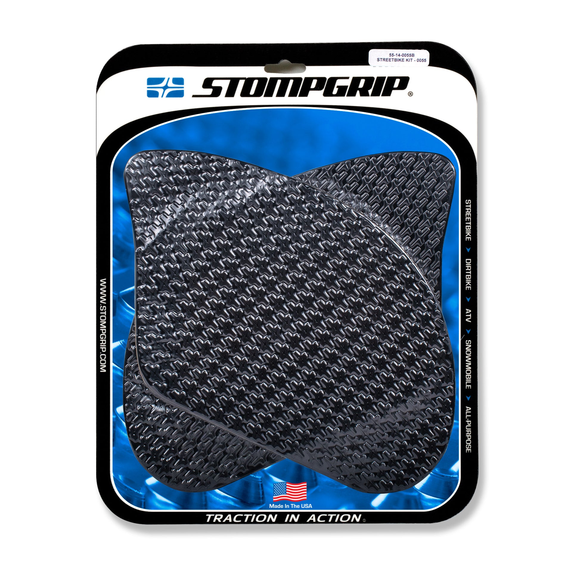 Stomgrip Traktionspad Streetbikes Schwarz Suzuki GSX1300 R Hayabusa Bj. 00-20