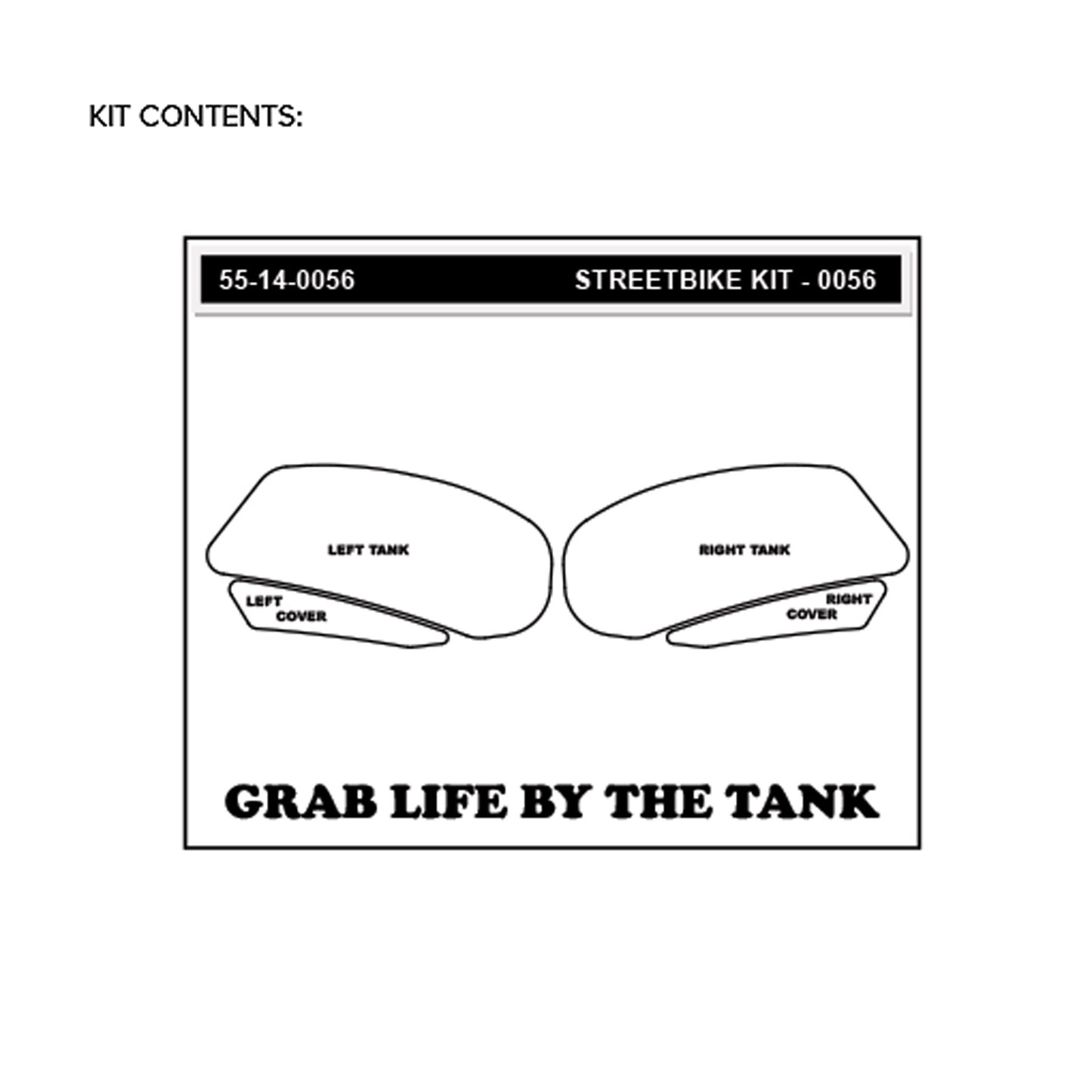 Stomgrip Traktionspad Streetbikes Klar Suzuki GSX-R 1000 Bj. 09-16