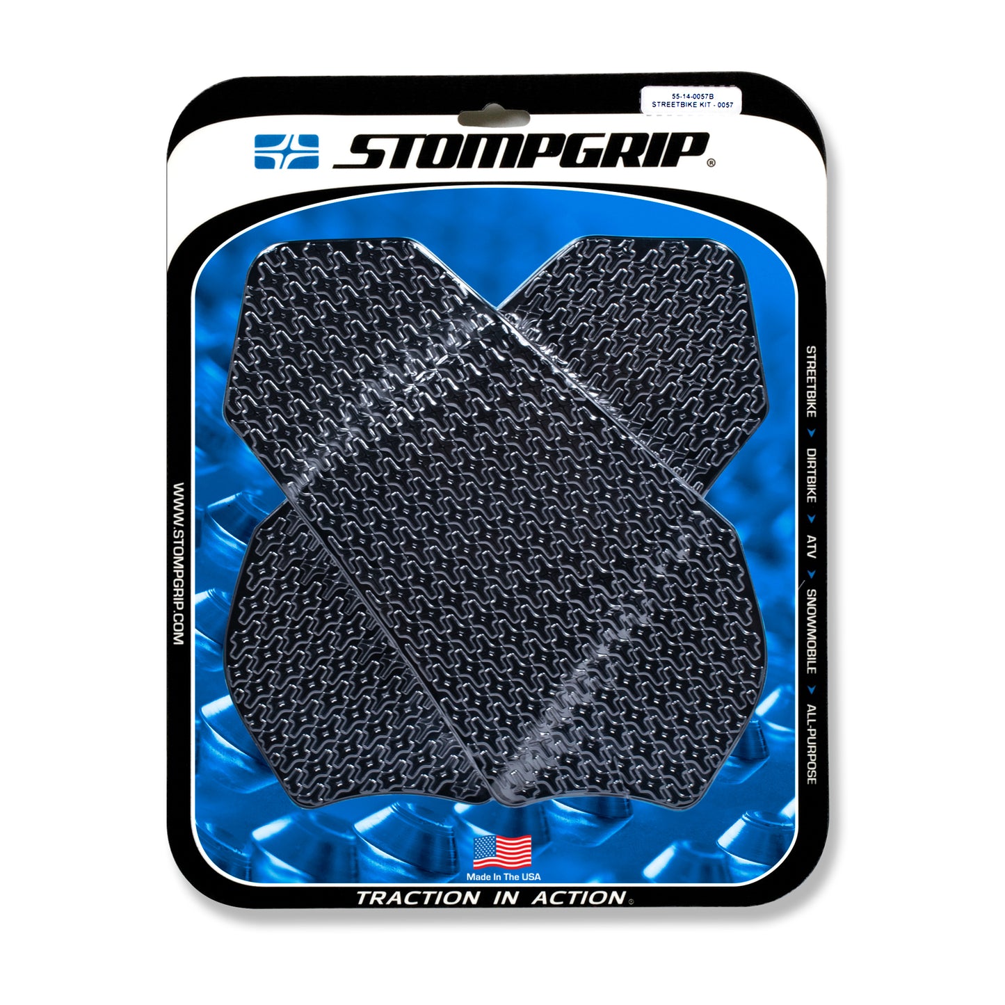 Stomgrip Traktionspad Streetbikes Schwarz Suzuki GSX-R 750 Bj. 11-22