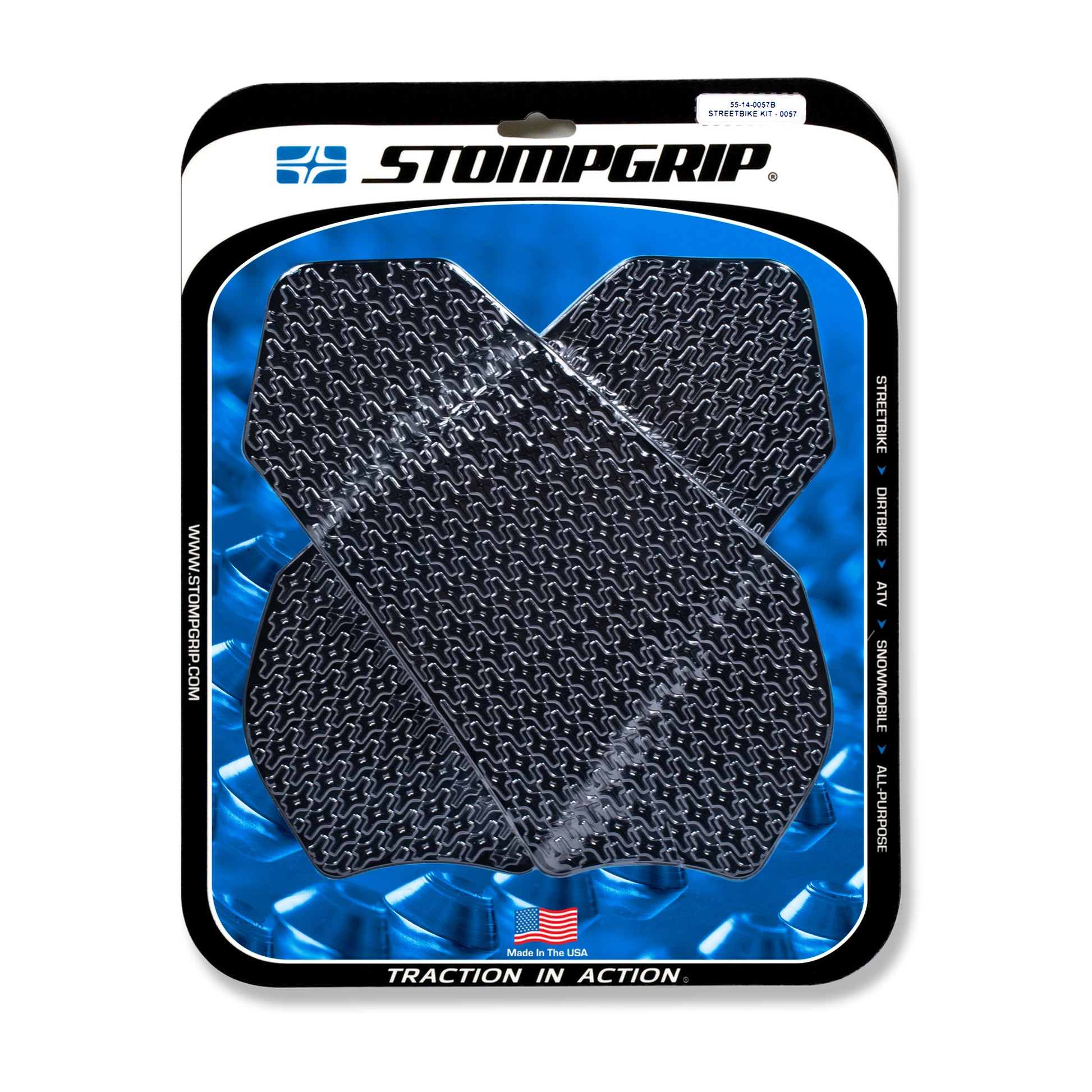 Stomgrip Traktionspad Streetbikes Schwarz Suzuki GSX-R 750 Bj. 11-22