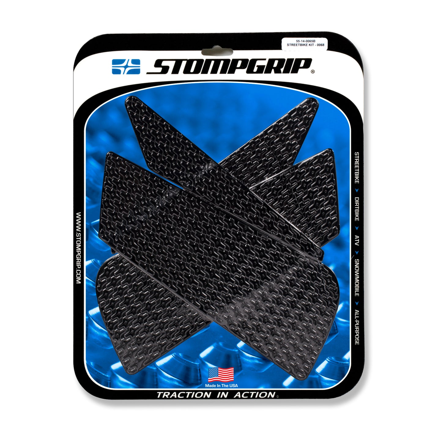 Stomgrip Traktionspad Streetbikes Schwarz Ducati 1198 / S / R / SP / Corse Special Bj. 09-11