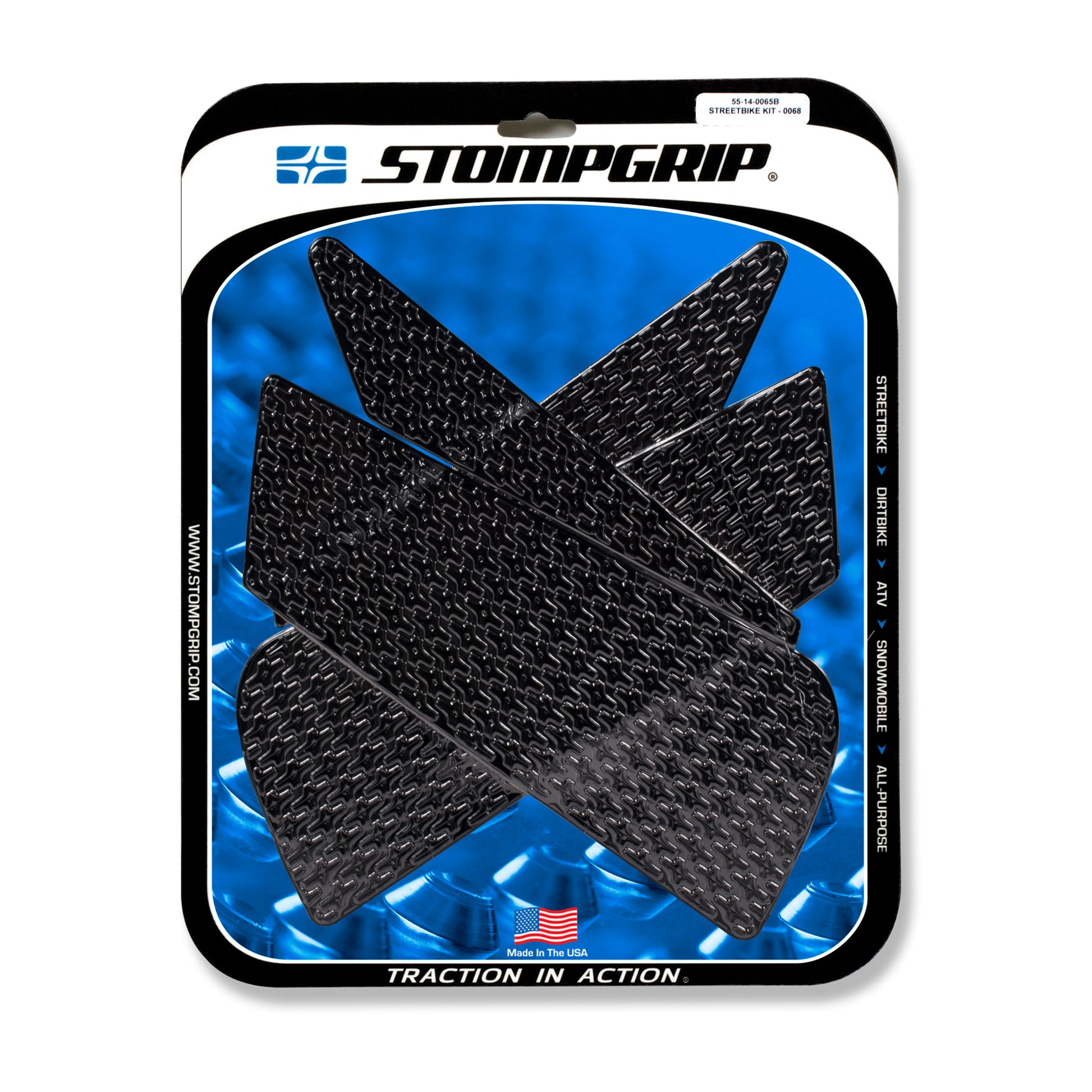 Stomgrip Traktionspad Streetbikes Schwarz Ducati 1198 / S / R / SP / Corse Special Bj. 09-11