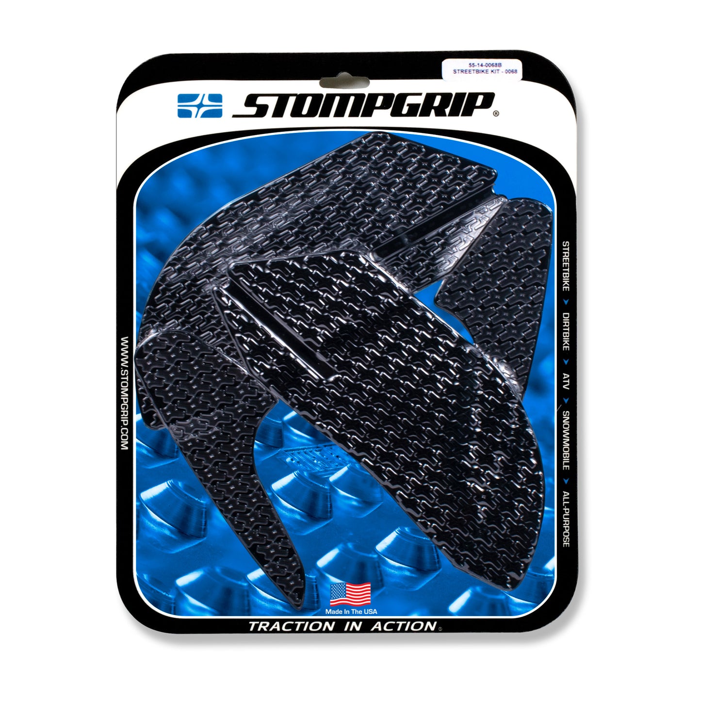 Stomgrip Traktionspad Streetbikes Schwarz Ducati Panigale 899 Bj. 14-15