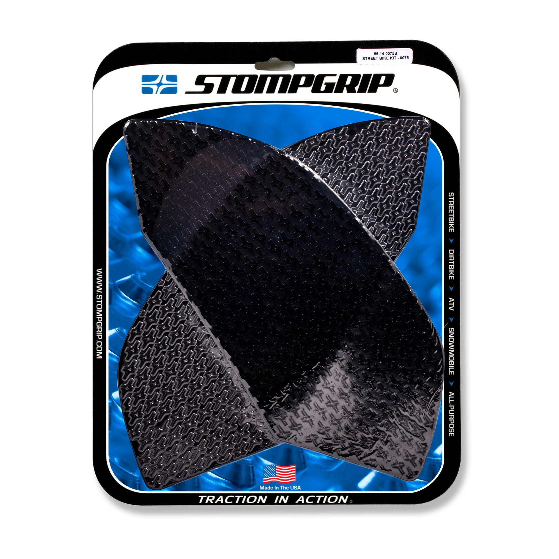 Stomgrip Traktionspad Streetbikes Schwarz Aprilia Tuono V4 1100 RR / Factory Bj. 16-20