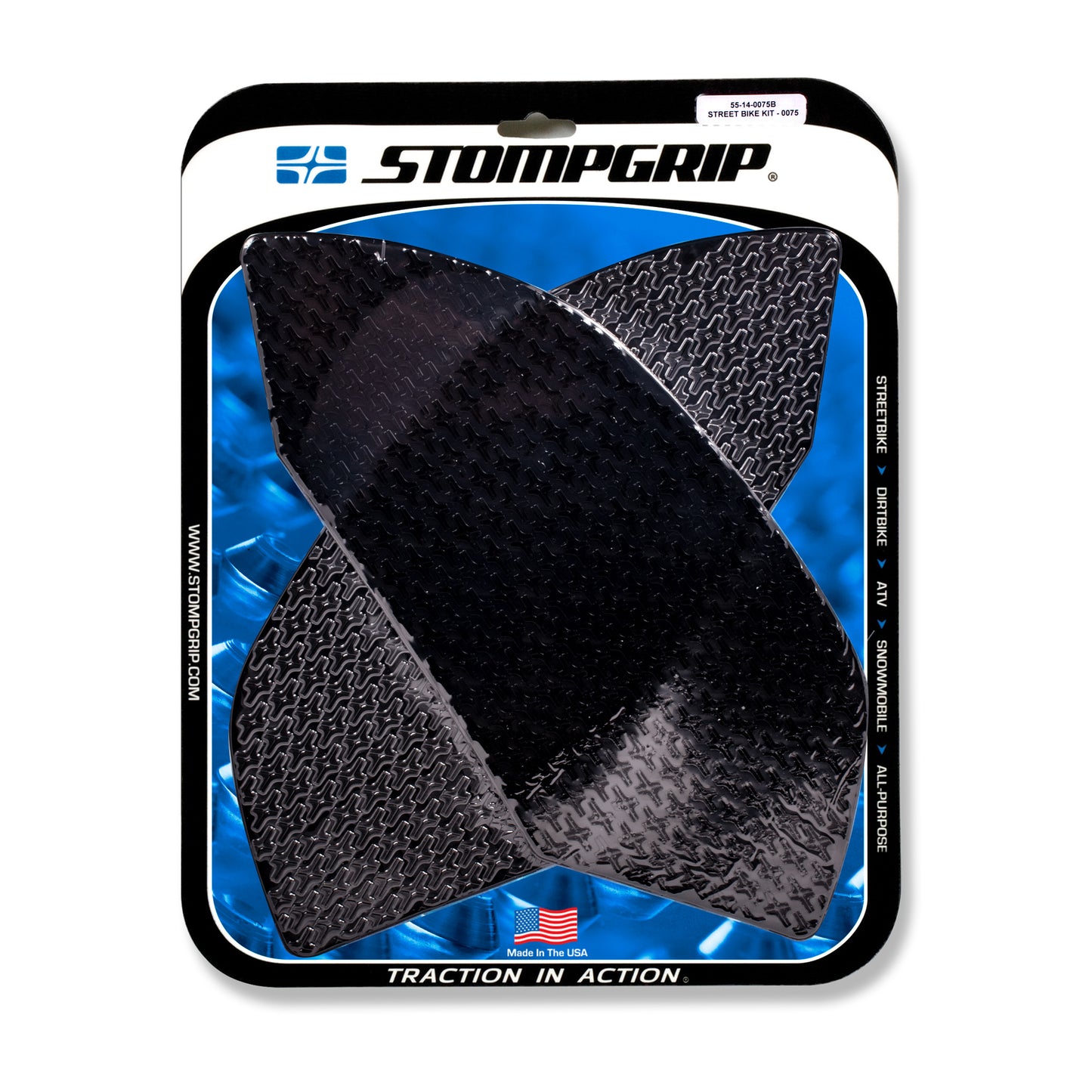 Stomgrip Traktionspad Streetbikes Schwarz Aprilia RSV4 / R / RR / Factory / APRC Bj. 09-20