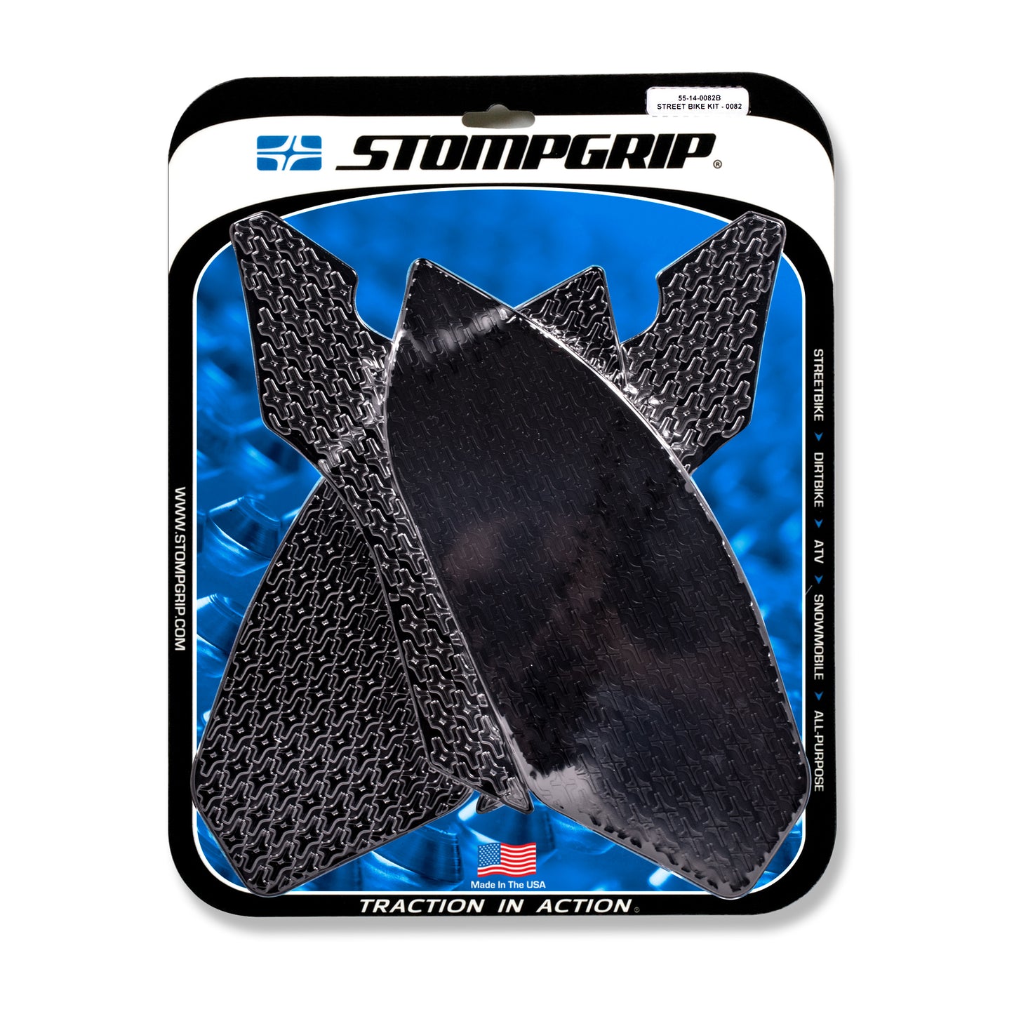 Stomgrip Traktionspad Streetbikes Schwarz BMW HP4 Bj. 13-15