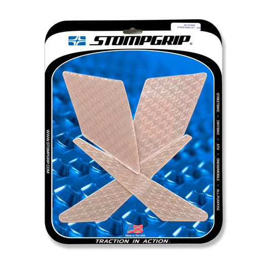 Stomgrip Traktionspad Streetbikes Klar Kawasaki KLX 250 S / Camo Bj. 09-20