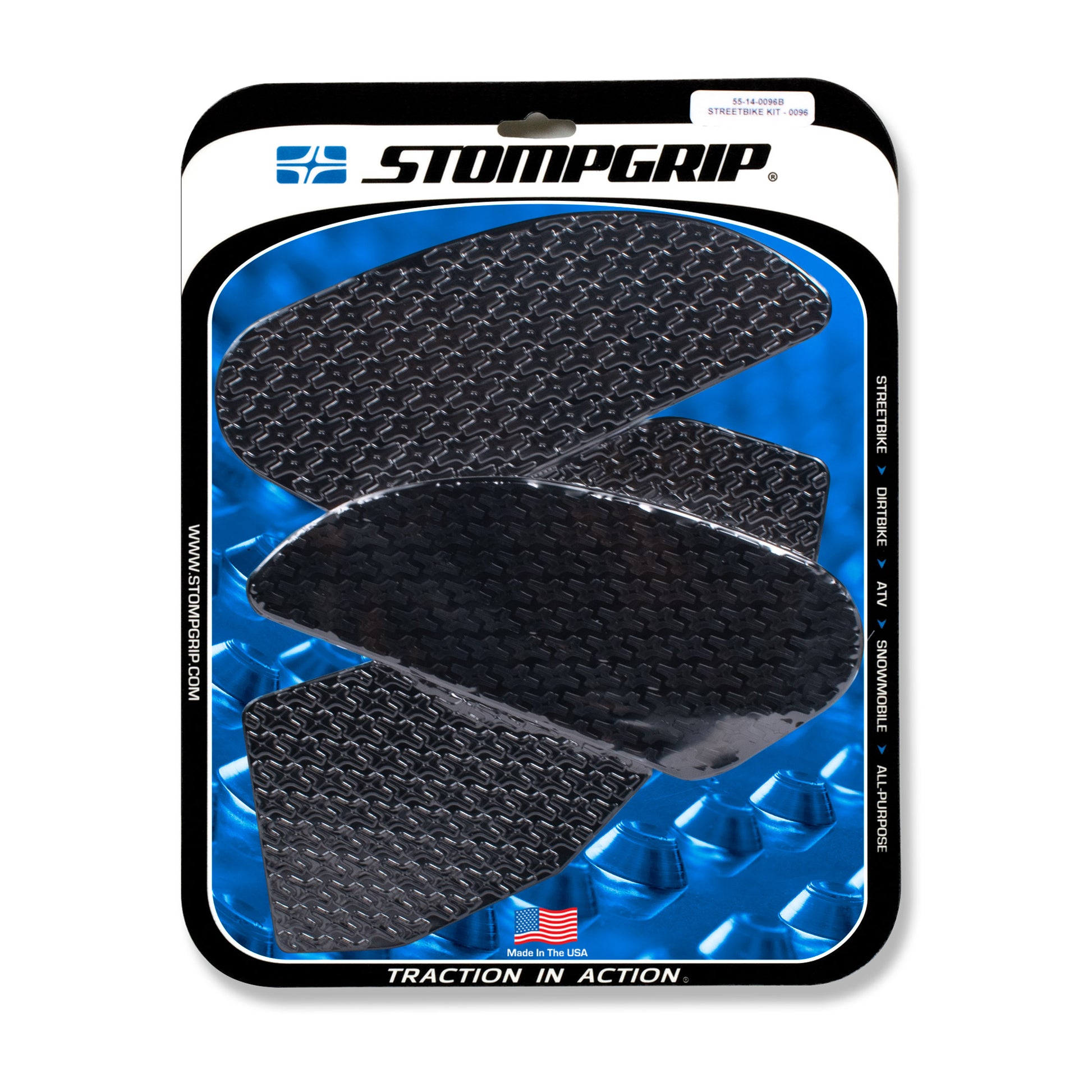 Stomgrip Traktionspad Streetbikes Schwarz Honda CB300 F Bj. 15-18