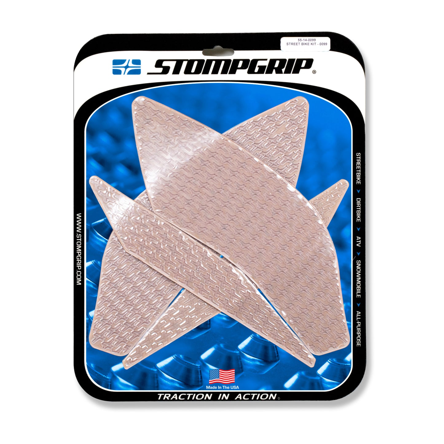 Stomgrip Traktionspad Streetbikes Klar Yamaha YZF-R1 Bj. 15-22