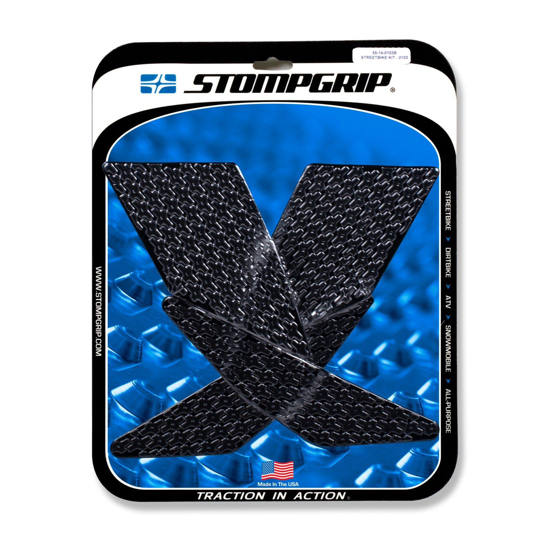 Stomgrip Traktionspad Streetbikes Schwarz Yamaha MT-09 Tracer Bj. 15-17