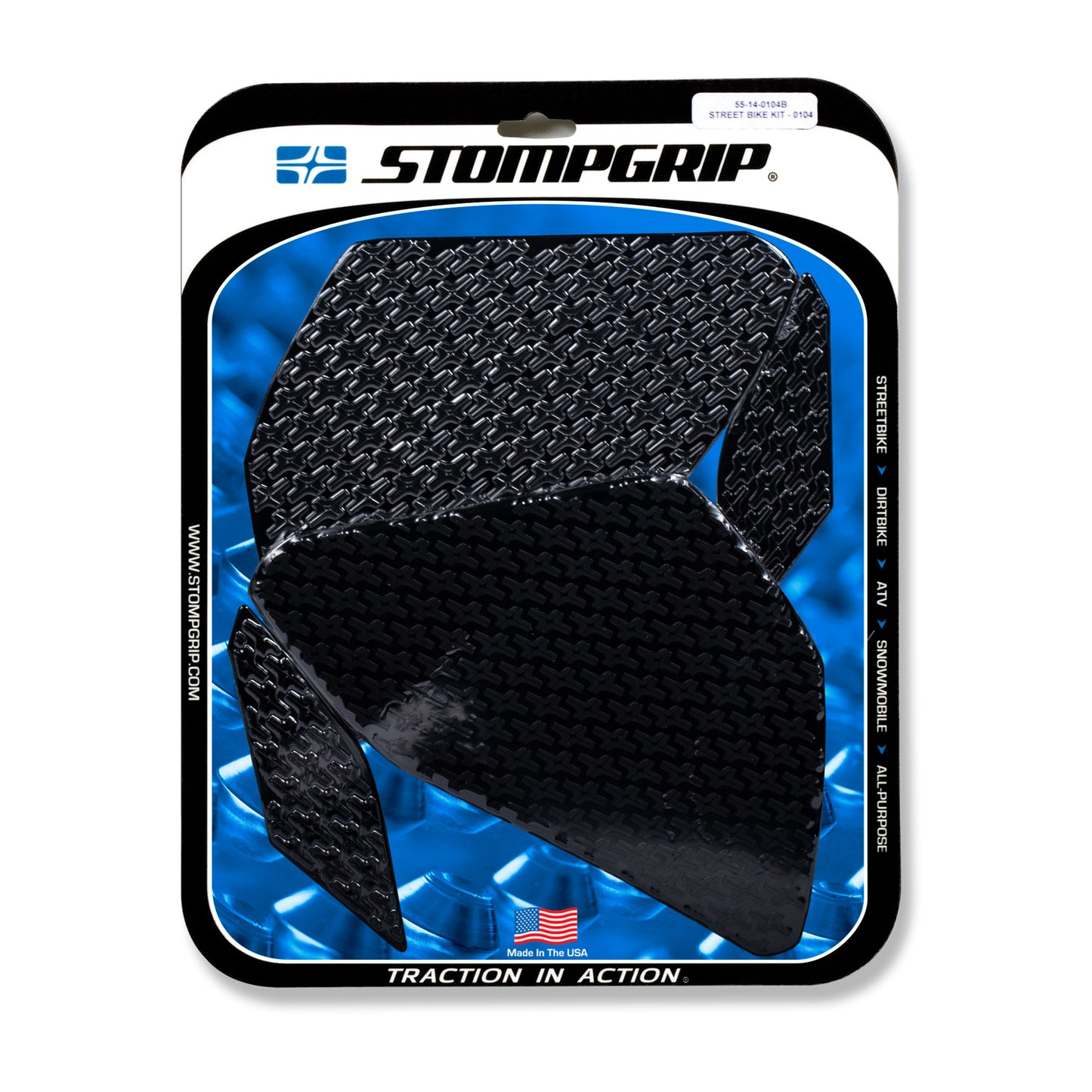Stomgrip Traktionspad Streetbikes Schwarz Yamaha YZF-R3 Bj. 15-18