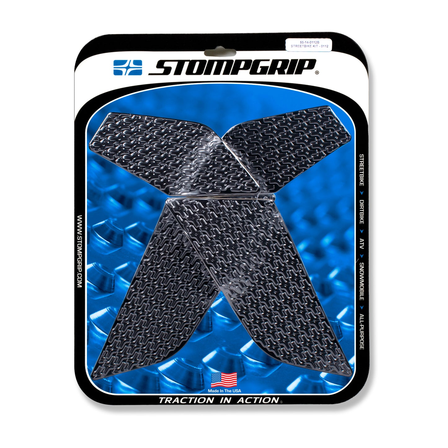 Stomgrip Traktionspad Streetbikes Schwarz Ducati Multistrada 1260 Pikes Peak Bj. 18-20