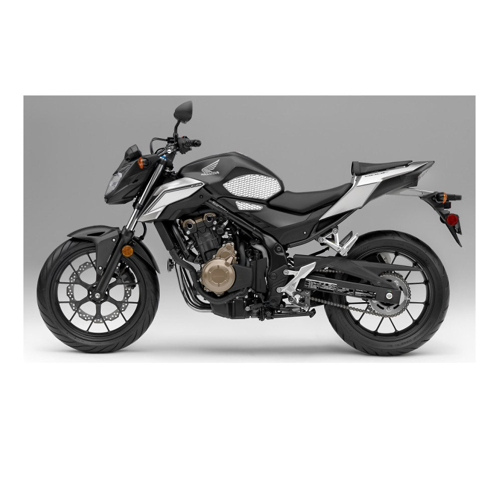 Stomgrip Traktionspad Streetbikes Schwarz Honda CBR500 R Bj. 16-18