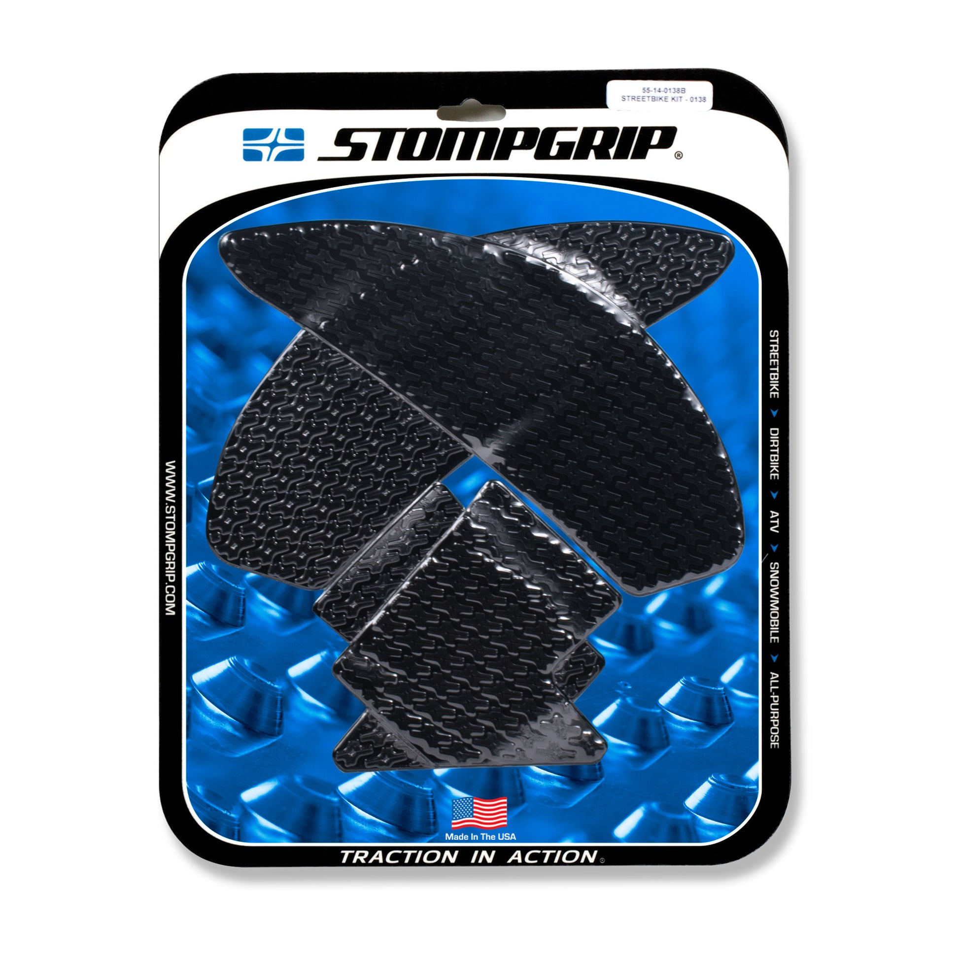 Stomgrip Traktionspad Streetbikes Schwarz Yamaha MT-10 Bj. 17-21