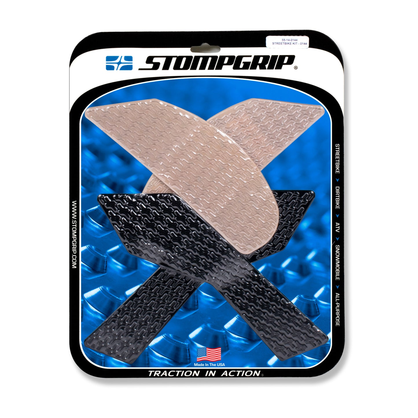 Stomgrip Traktionspad Streetbikes Hybrid Kawasaki Z900 Bj. 17-22