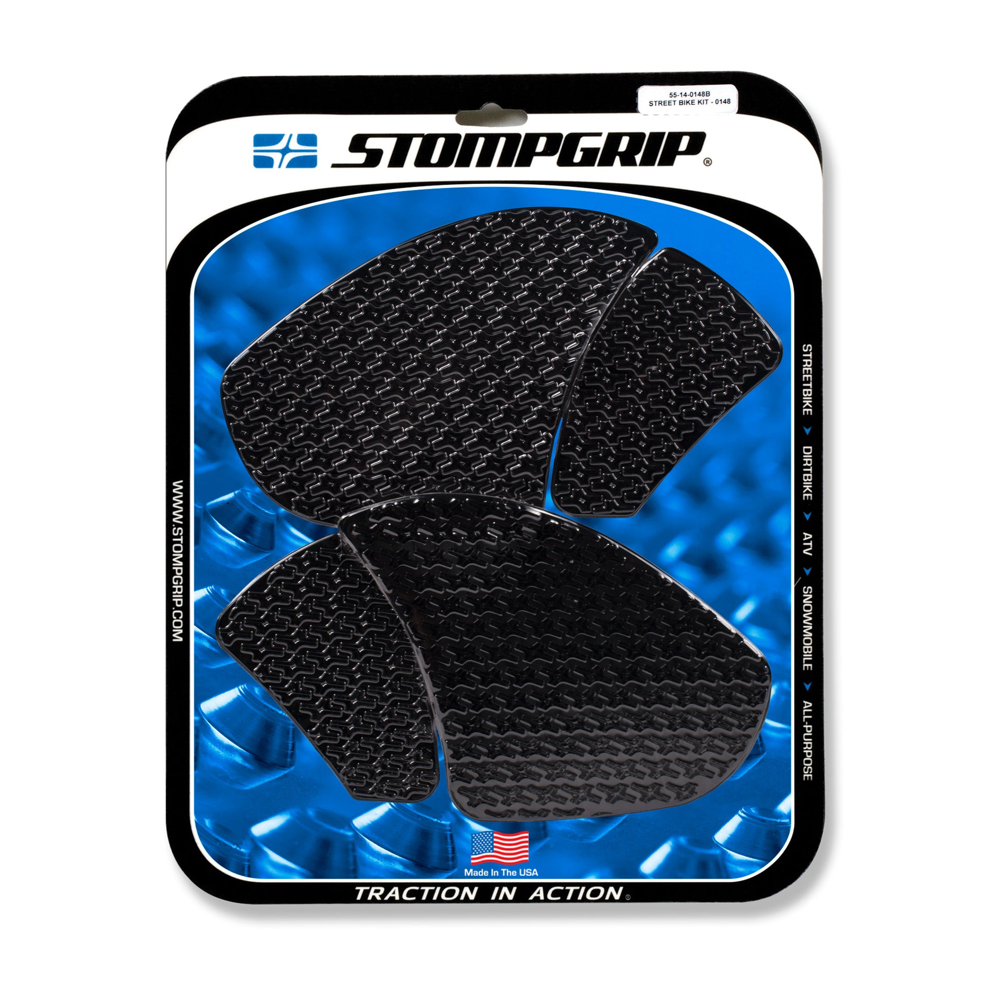 Stomgrip Traktionspad Streetbikes Schwarz Ducati Panigale V4 / R / S / SP / Speciale Bj. 18-21