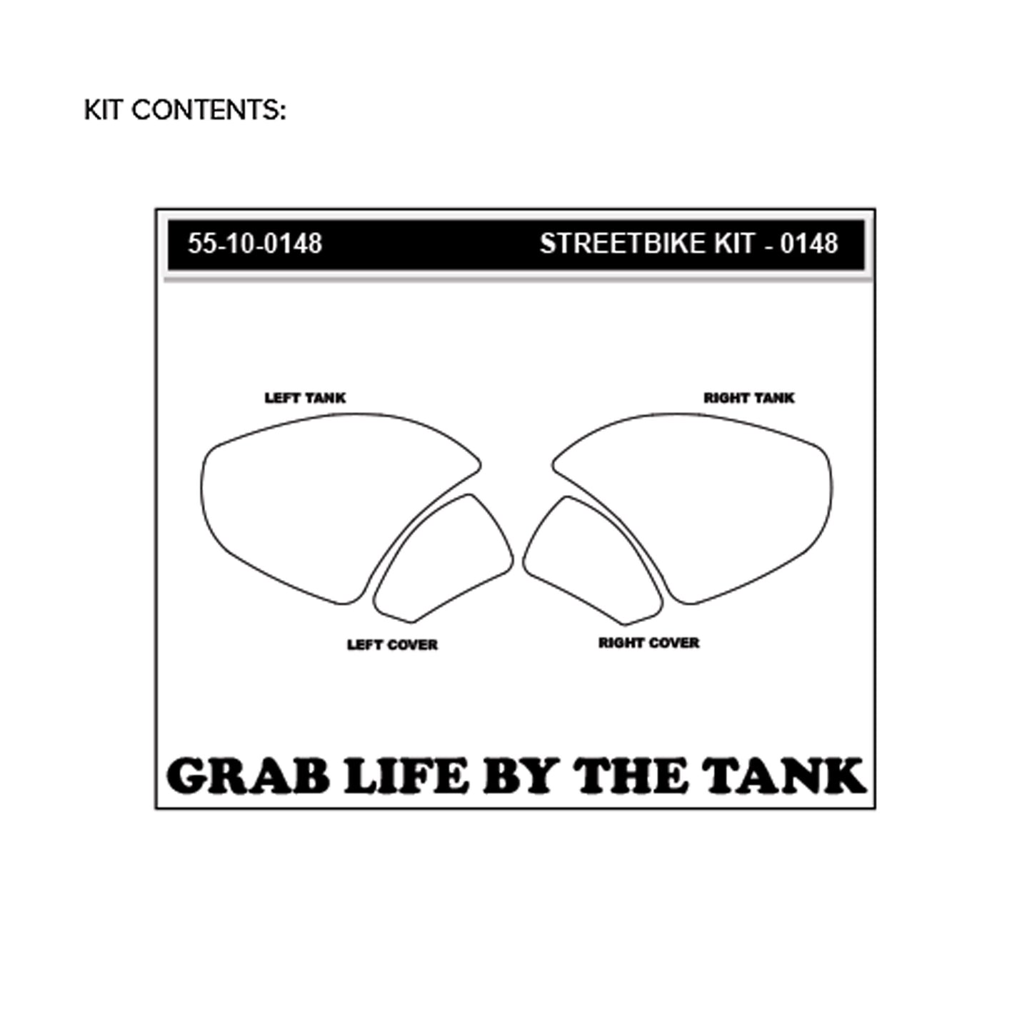 Stomgrip Traktionspad Streetbikes Klar Ducati Panigale V4 / R / S / SP / Speciale Bj. 18-21
