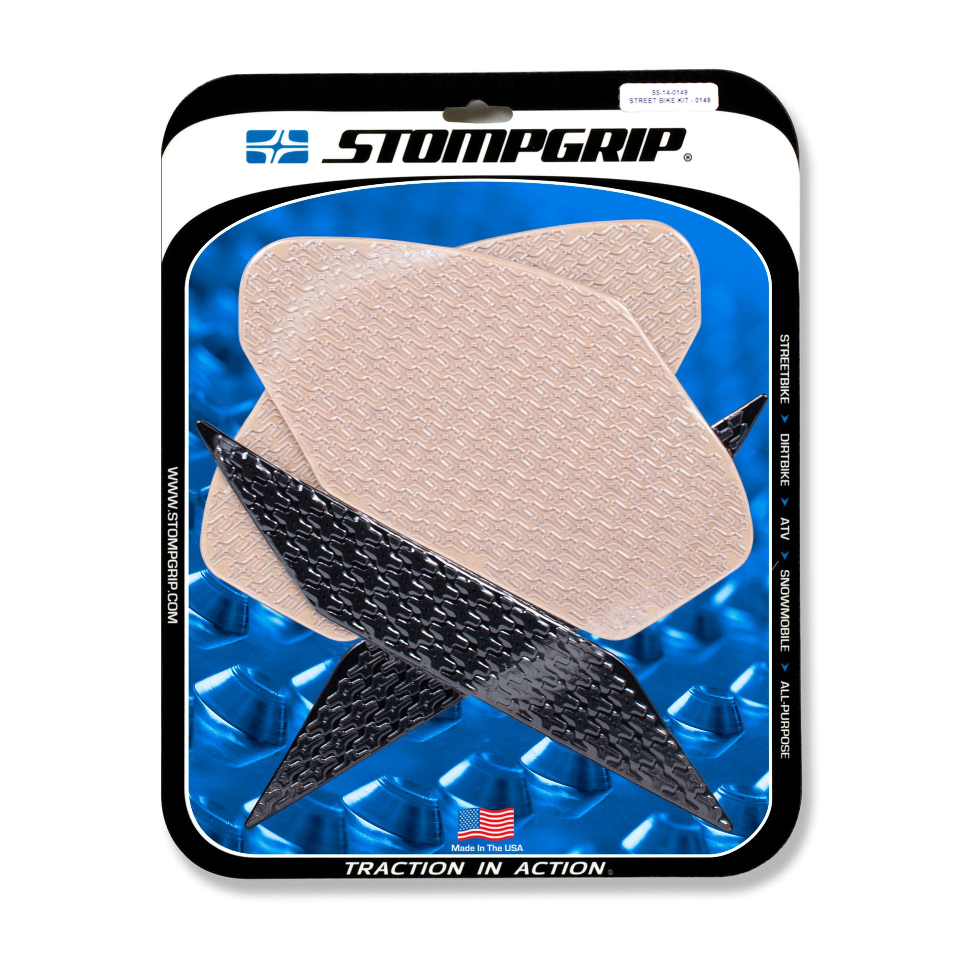Stomgrip Traktionspad Streetbikes Hybrid Kawasaki Ninja 400 Bj. 18-22