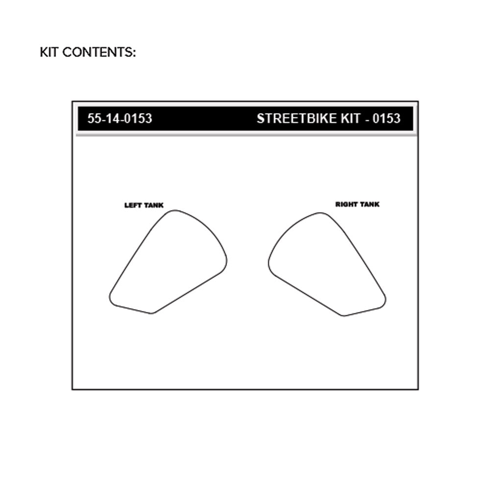 Stomgrip Traktionspad Streetbikes Klar BMW R 1200 GS Bj. 17-18