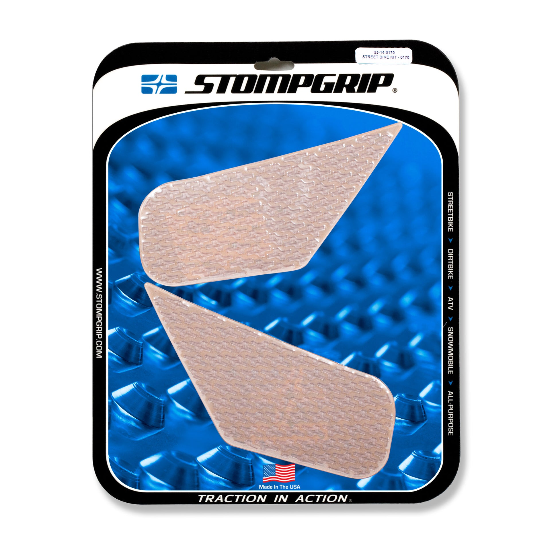 Stomgrip Traktionspad Streetbikes Klar Zero S / SR Bj. 13-20