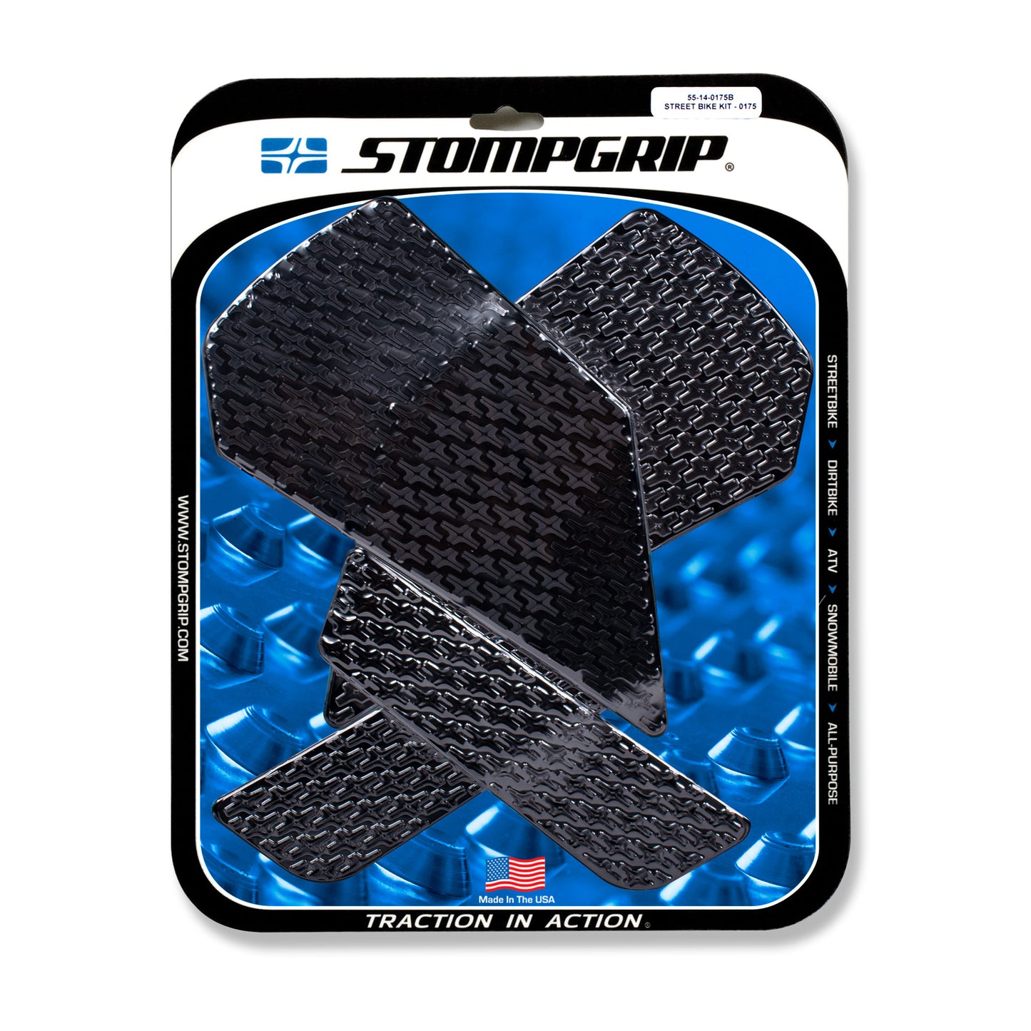 Stomgrip Traktionspad Streetbikes Schwarz BMW F 900 XR Bj. 20-21