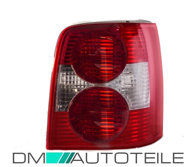 Rückleuchte Rechts Rot Weiß passt für VW PASSAT 3BG 3B6 Variant Kombi ab 2000-2005