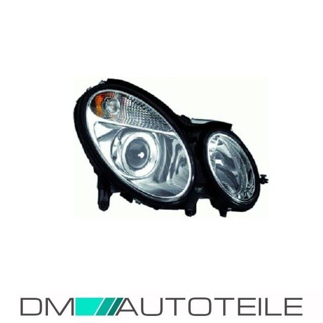Mercedes W211 Bi-Xenon Scheinwerfer rechts Hella 02-06 ohne Kurvenlicht D2S/H7