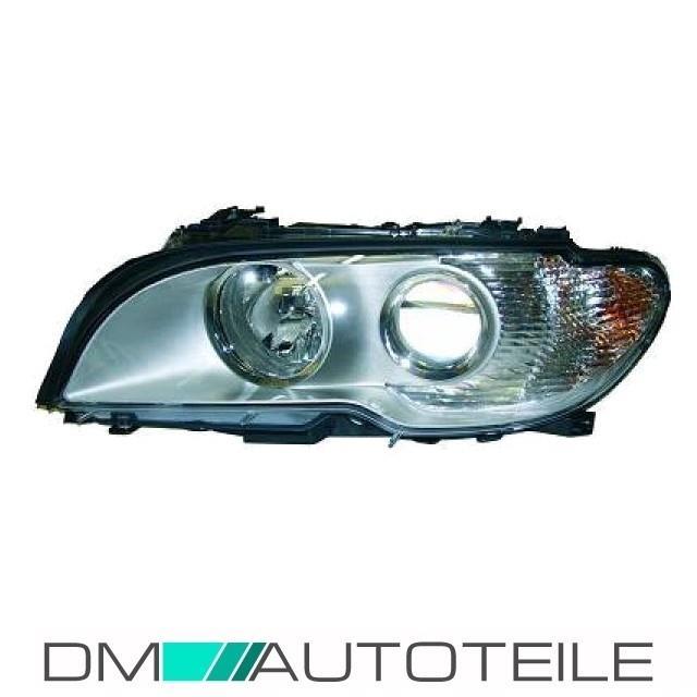 BI-Xenon Scheinwerfer links Bosch Titan Blinker Weiß passend für BMW E46 Cabrio Coupe ab Baujahr 03-06