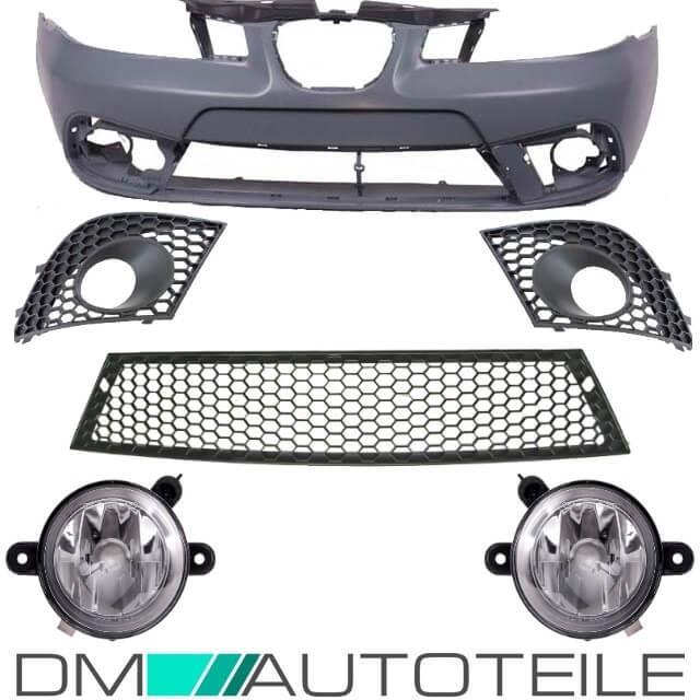 Set Seat Ibiza 6L Stoßstange vorne + Gitterset  + Nebelscheinwefer 02-08