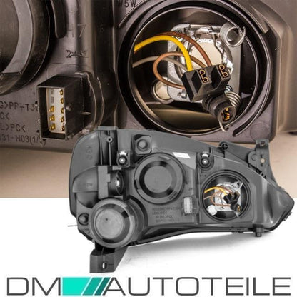Set Opel Corsa C Klarglas Scheinwerfer rechts & links Bj 00-03 H7/H7 Valeo System