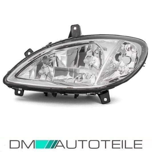 Mercedes Viano/Vito W639 Klarglas Scheinwerfer Links H7/H7/H7 Bj 03-10 + Nebelscheinwerfer