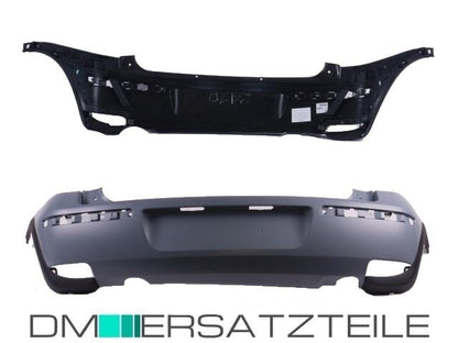 Opel Corsa C Stoßstange hinten Bj 03-06 grundiert ohne PDC(Parkhilfe)