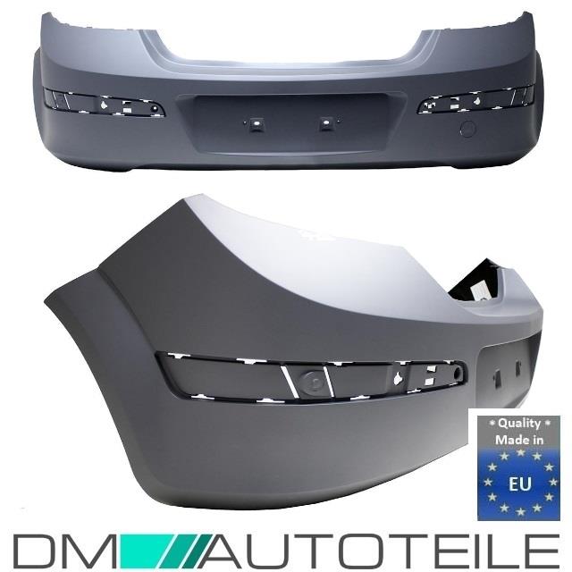 Opel Astra H Stoßstange Hinten Bj 04-10 grundiert nur 5-Türer ohne PDC