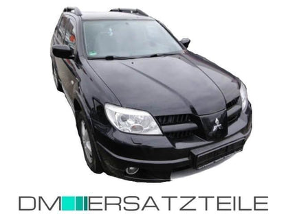 Mitsubishi Outlander II 2 Stoßstange vorne Schwarz Bj 06-10 für Nebelscheinwerfer
