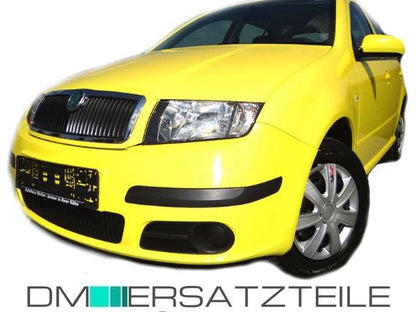 Skoda Fabia 6Y Stoßstange vorne Bj 04-07 für Nebelscheinwerfer grundiert